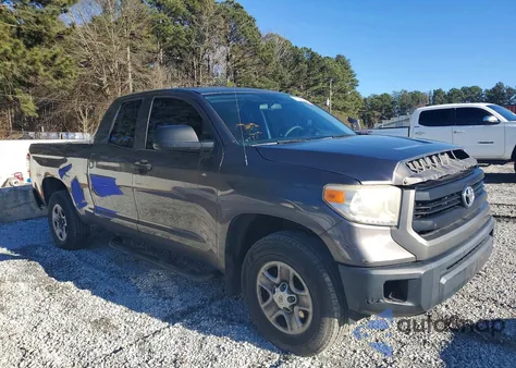 2015 Toyota Tundra Double Cab Sr из США, поврежденный, VIN 5TFRM5F10FX093983